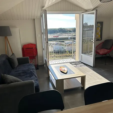 Face Au Port Et A L'ocean Gilles Croix De Vie Wifi Balcon Parking Prive Couvert Apartmán Saint-Gilles-Croix-de-Vie