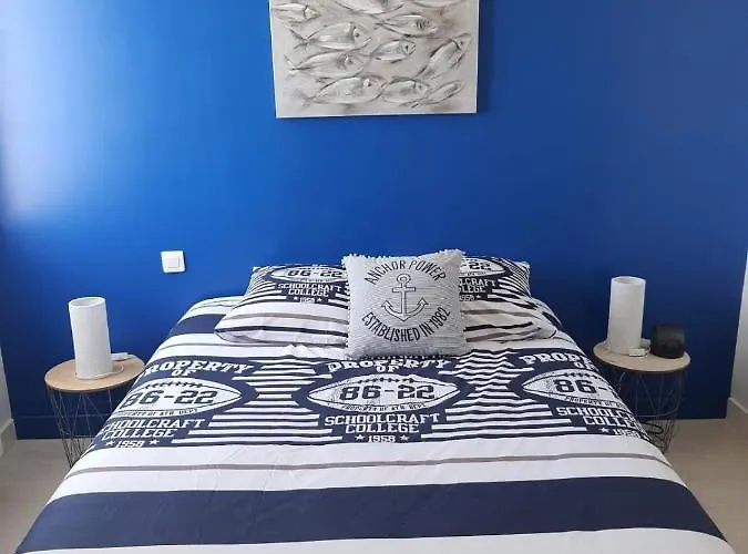 Appartement Face Au Port Et à L'ocean Gilles Croix De Vie Wifi Balcon Parking Prive Couvert *